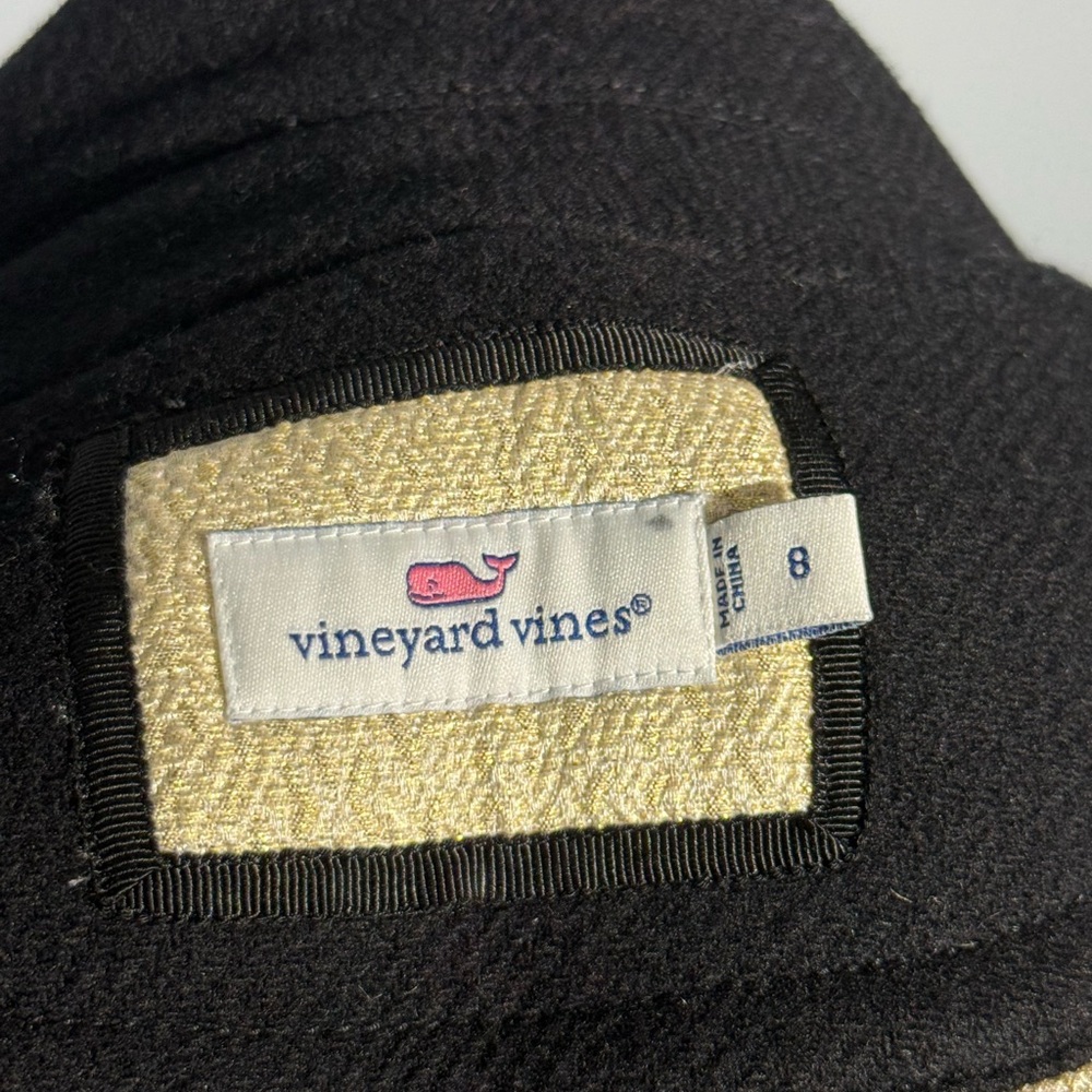 Vineyard Vines Classic Black Trench Coat - Picture 10 of 11